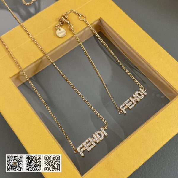 Fendi FD字母项链/手链