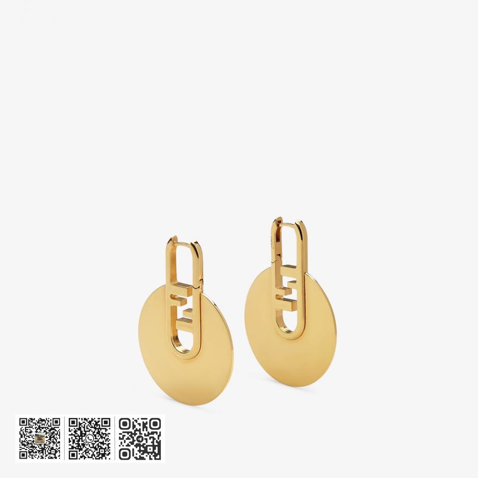 Fendi F字母耳环 - Image 8