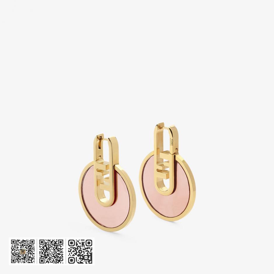 Fendi F字母耳环 - Image 9