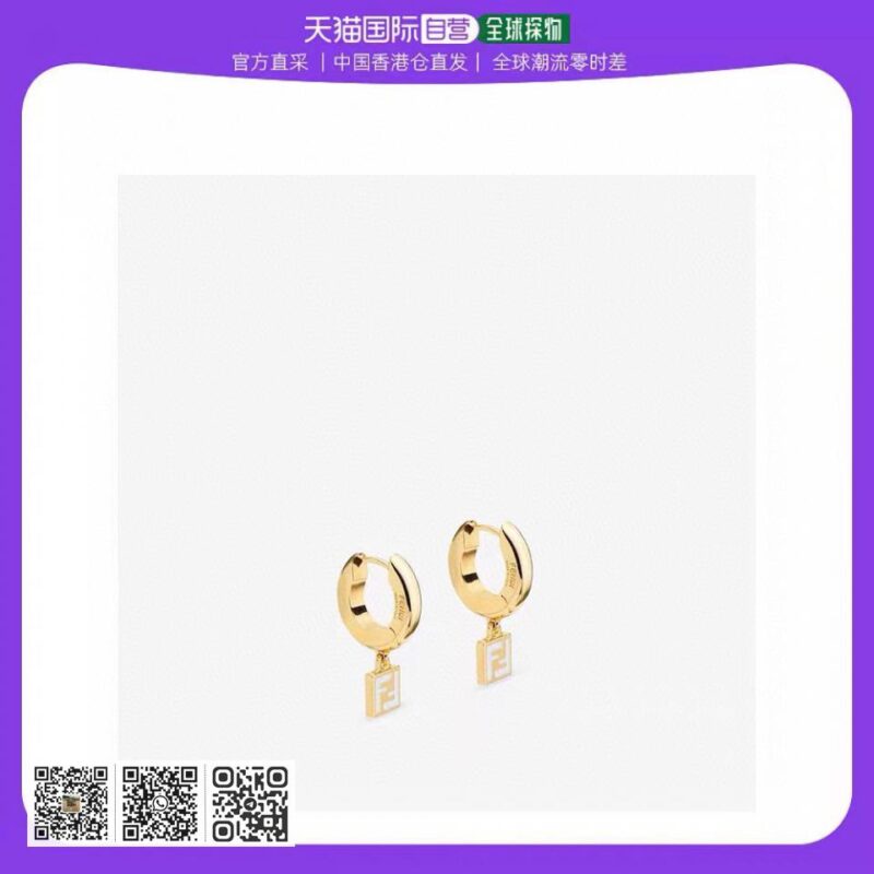 FENDI logo耳环 - Image 8