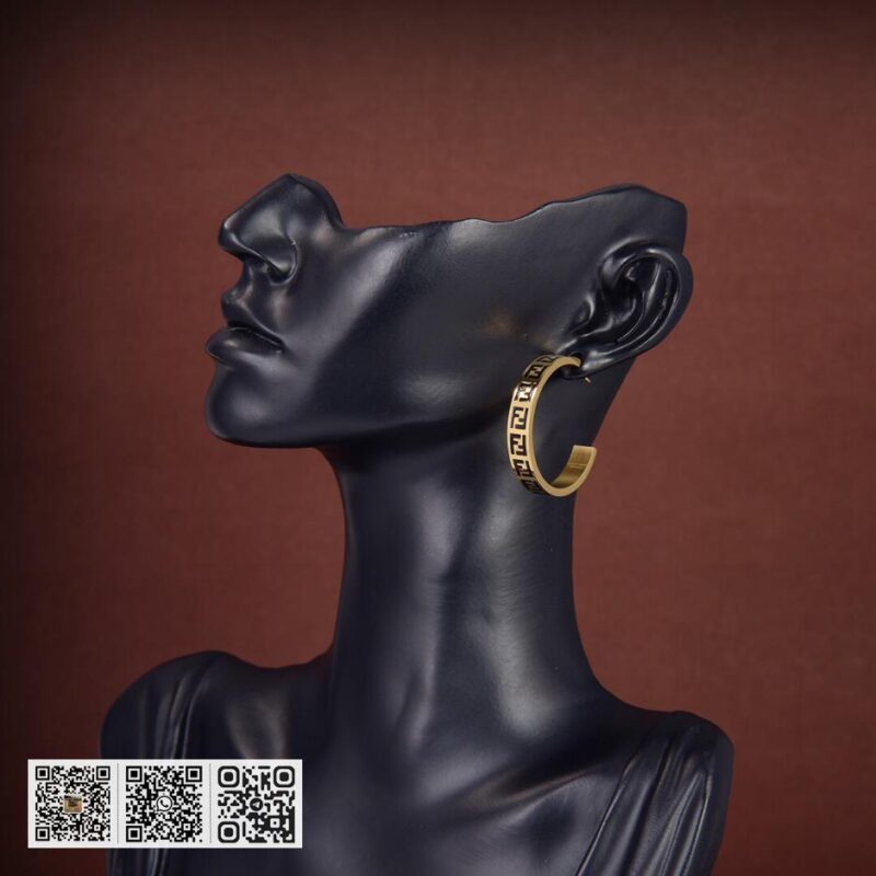 FENDI logo耳环 - Image 4