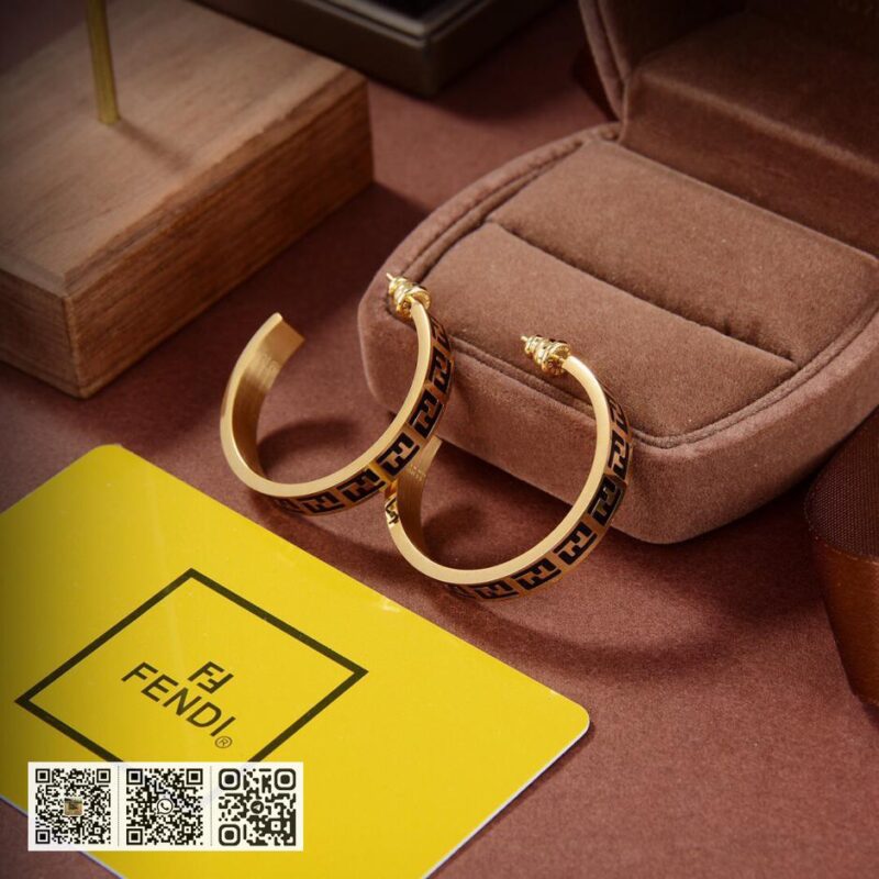 FENDI logo耳环 - Image 5