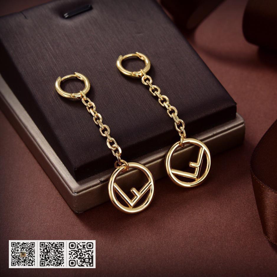 FENDI logo耳坠 - Image 4