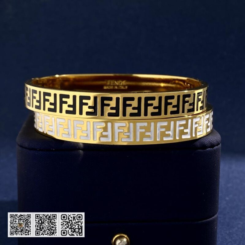 FENDI系列双F字母手镯戒指 - Image 2