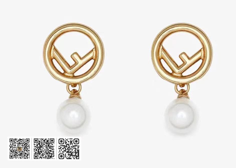 FENDI logo耳坠 - Image 2