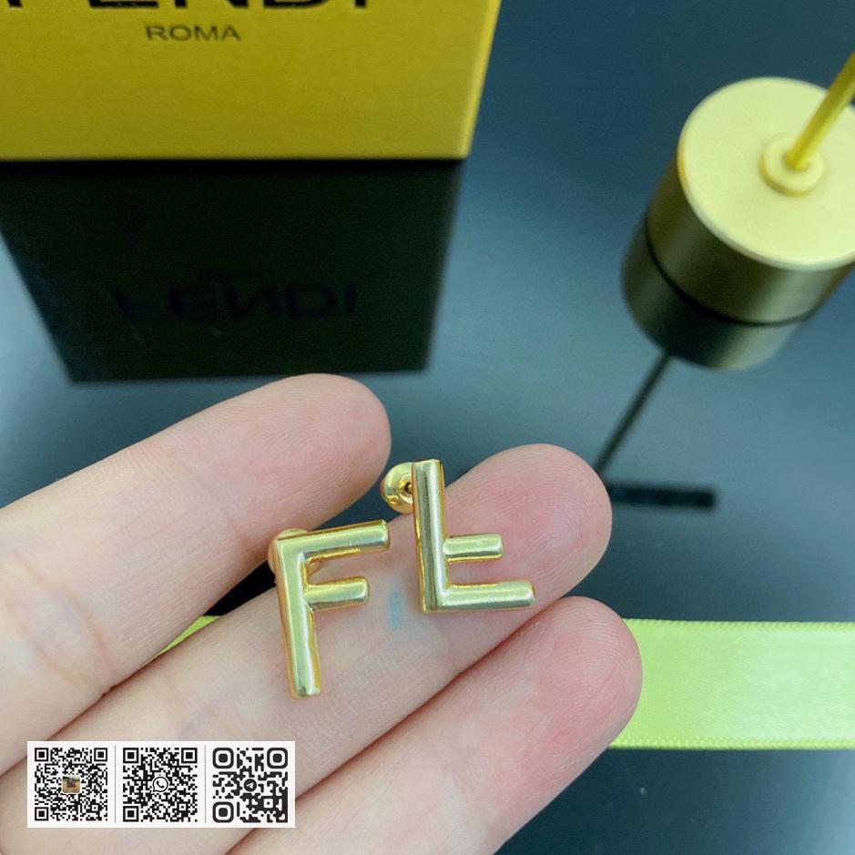 FENDI logo耳环 - Image 2