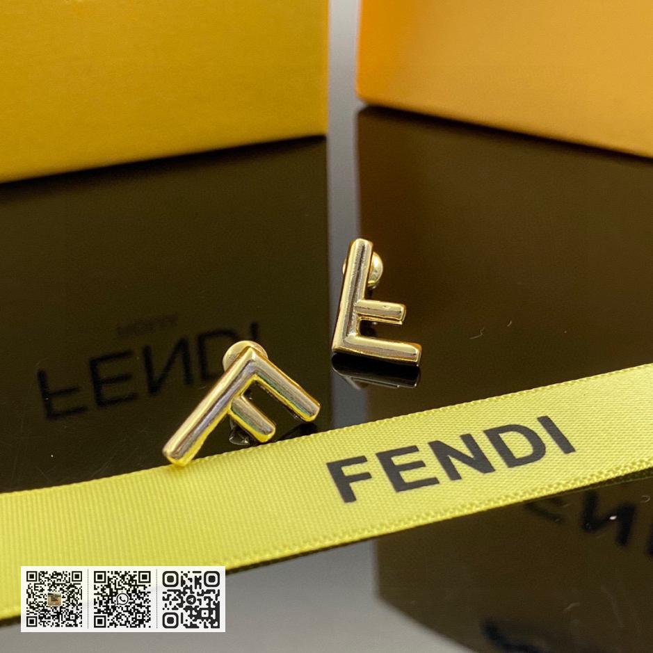 FENDI logo耳环 - Image 3