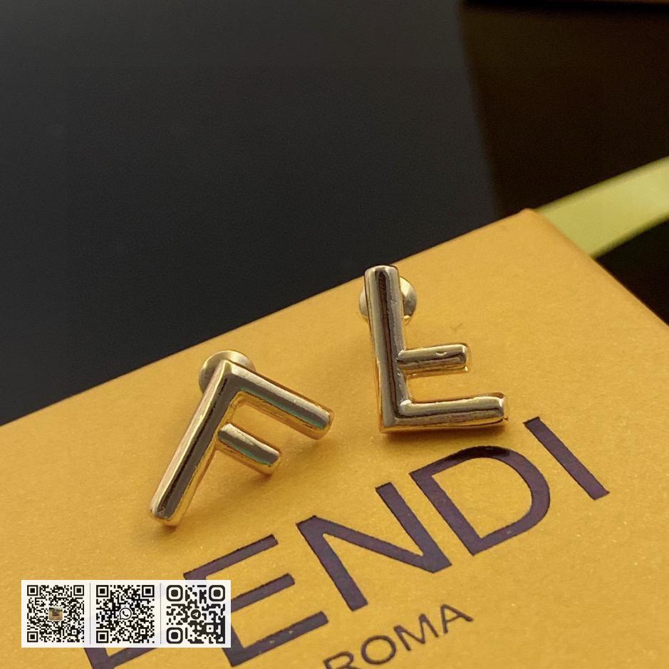 FENDI logo耳环 - Image 4