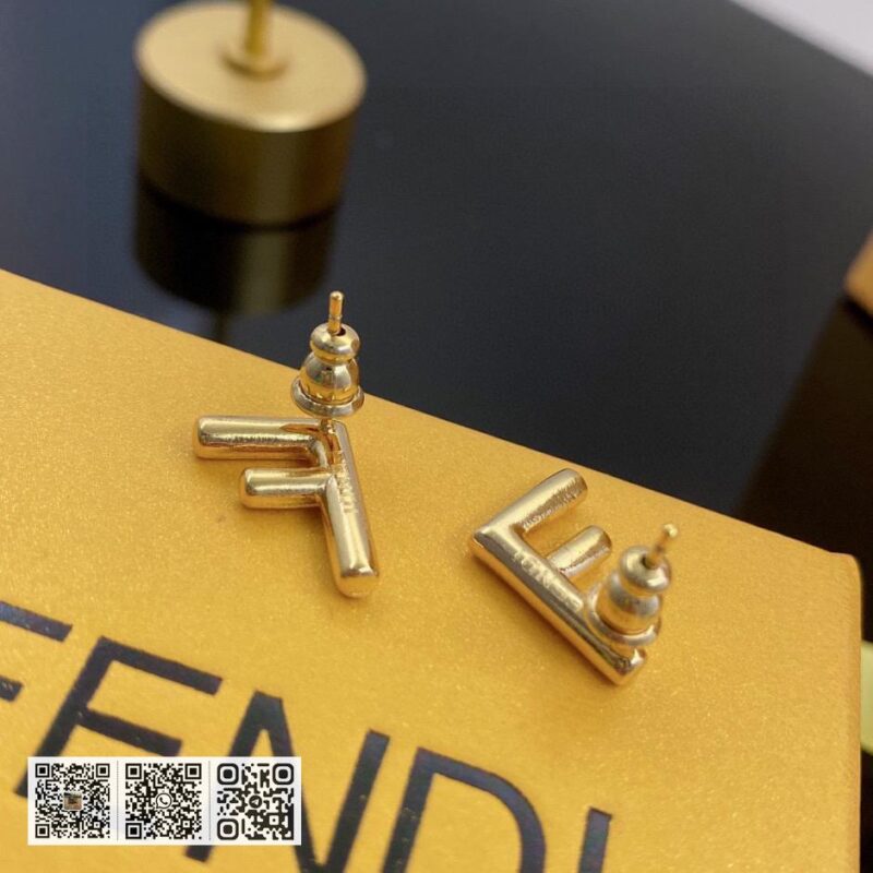 FENDI logo耳环 - Image 7