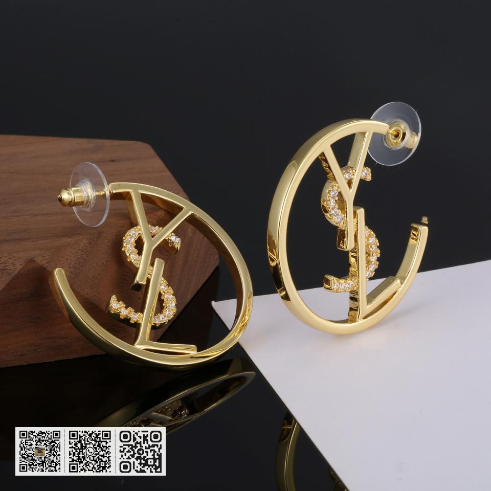 YSL 圈圈耳环 - Image 2