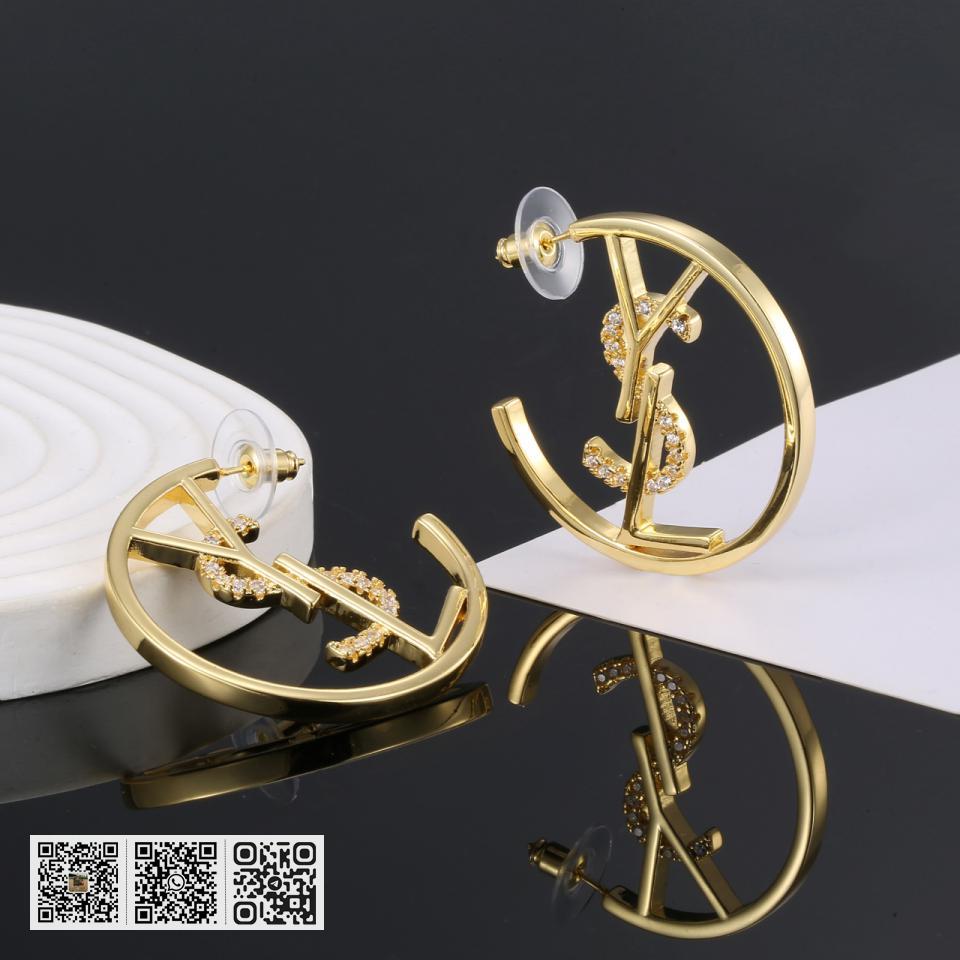 YSL 圈圈耳环 - Image 3