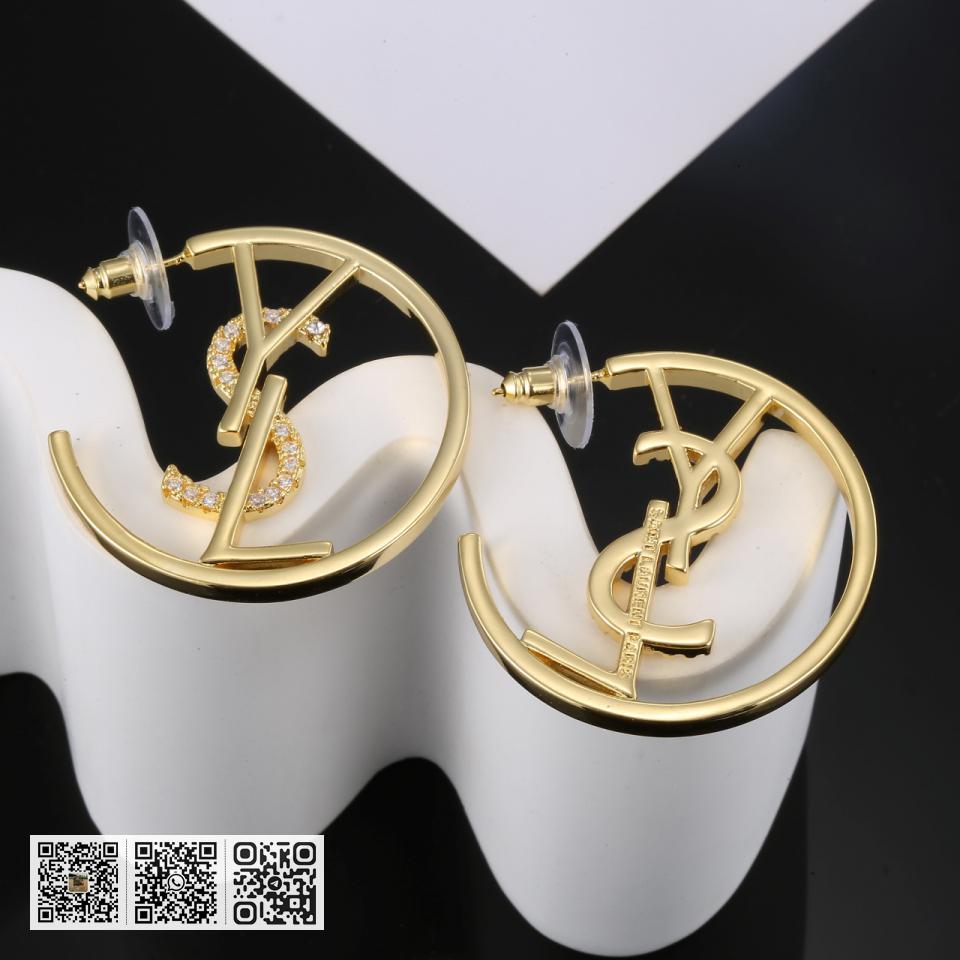 YSL 圈圈耳环 - Image 6