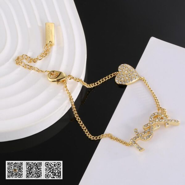 YSL手链字母吊坠
