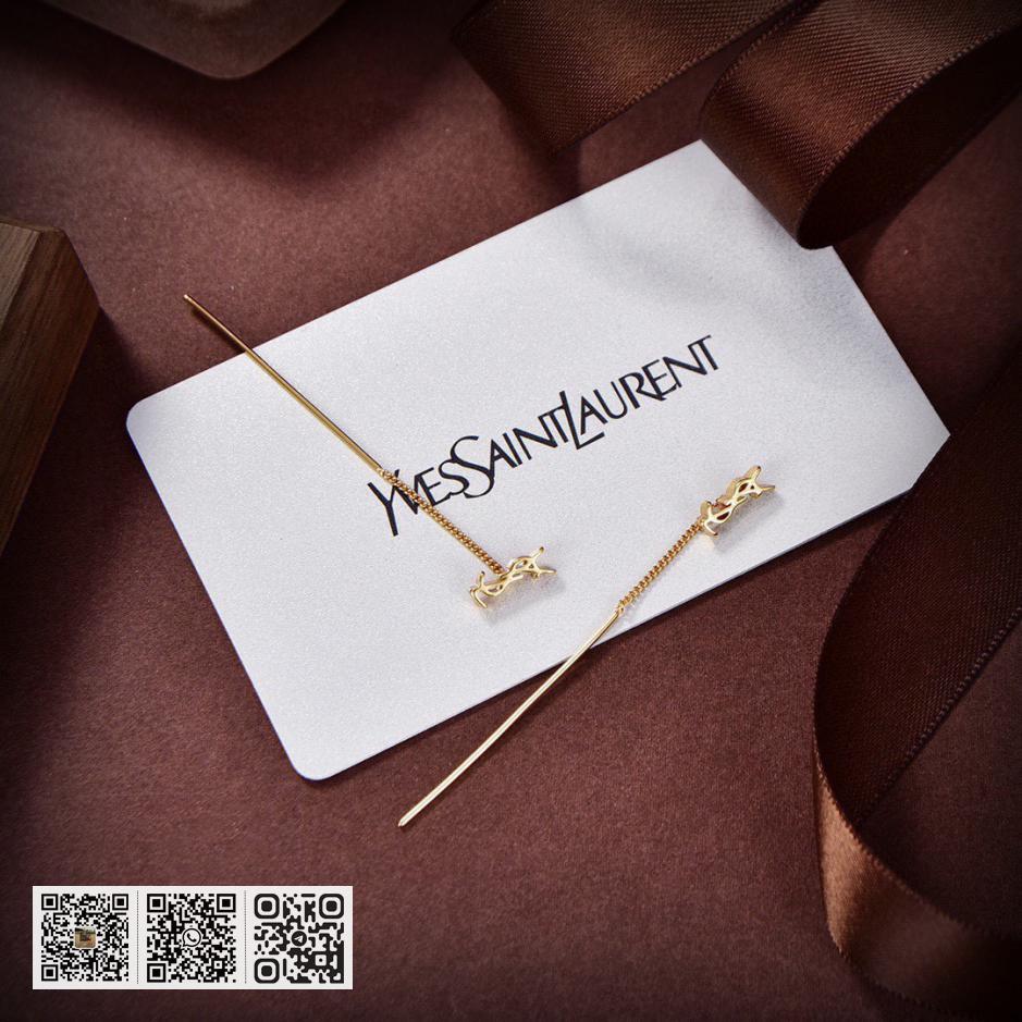 YSL 字母耳钉 - Image 3