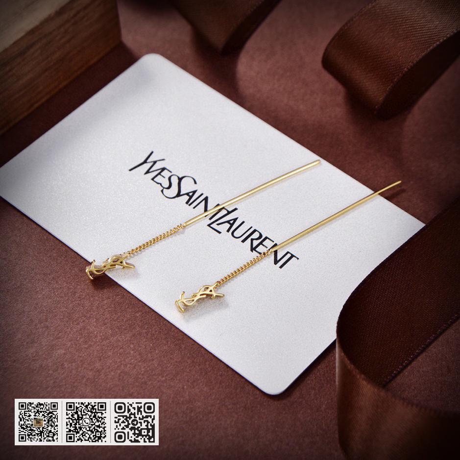 YSL 字母耳钉 - Image 4