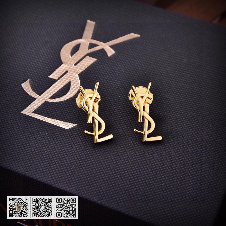 YSL 字母耳钉 - Image 4
