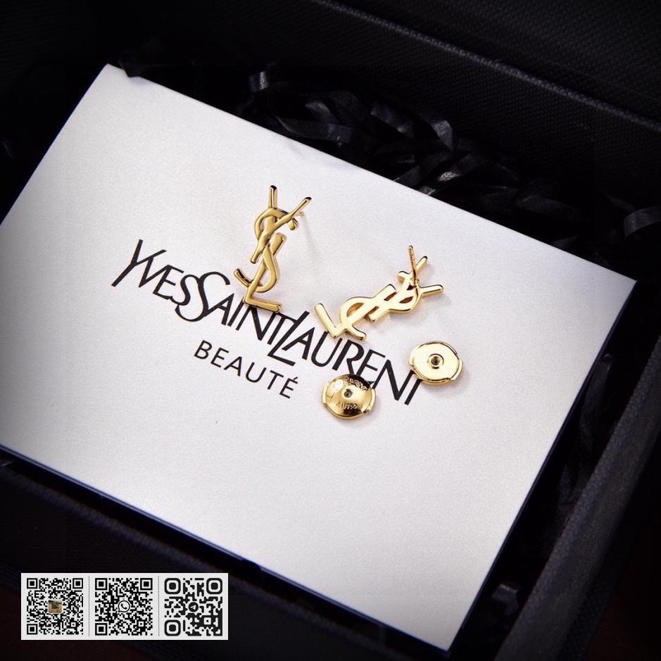 YSL 字母耳钉 - Image 5