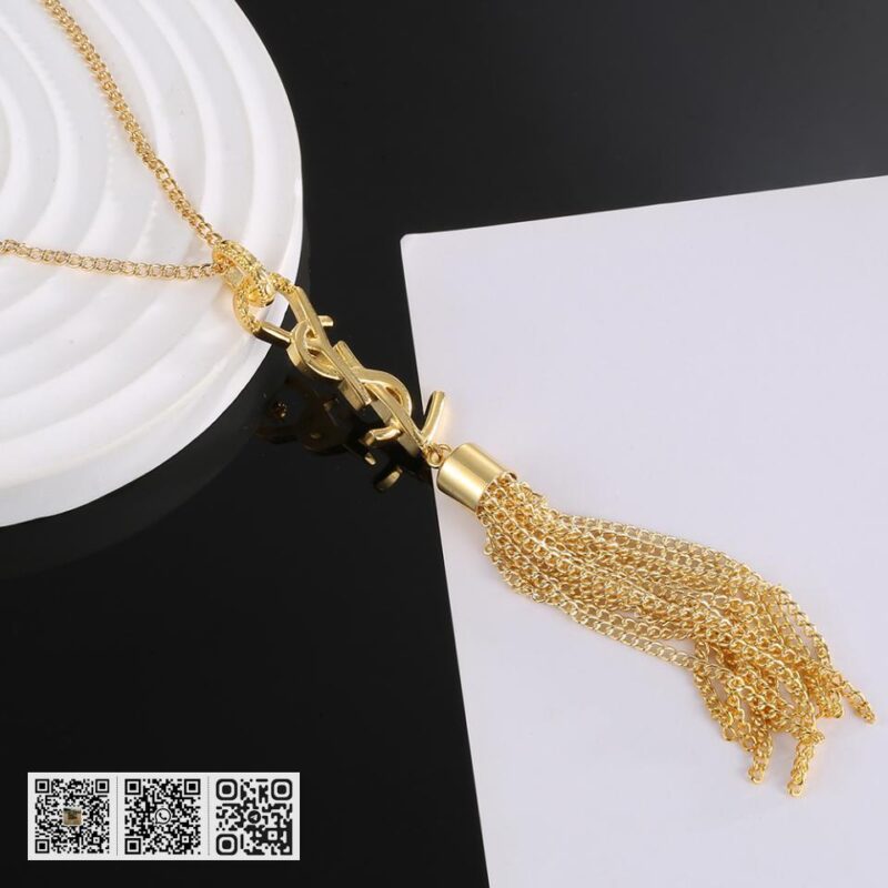 YSL 字母项链 - Image 2