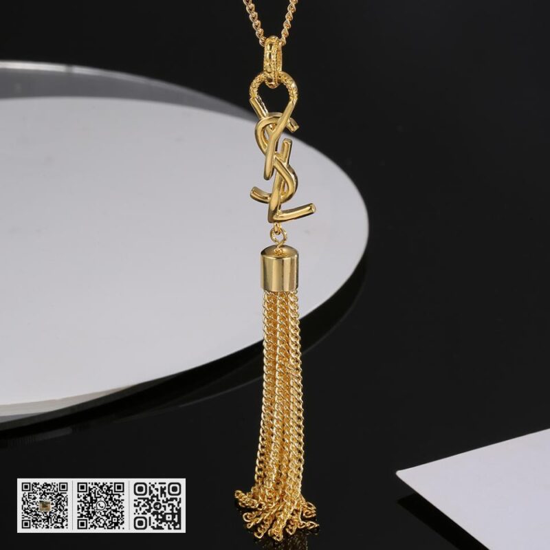 YSL 字母项链 - Image 5