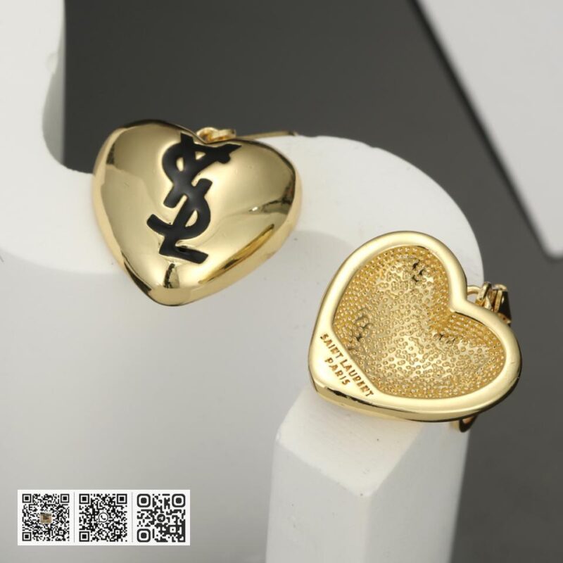 YSL 心桃耳环 - Image 3