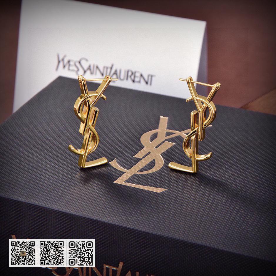 YSL 字母耳钉 - Image 3