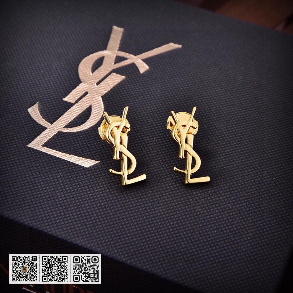 YSL 字母耳钉 - Image 4