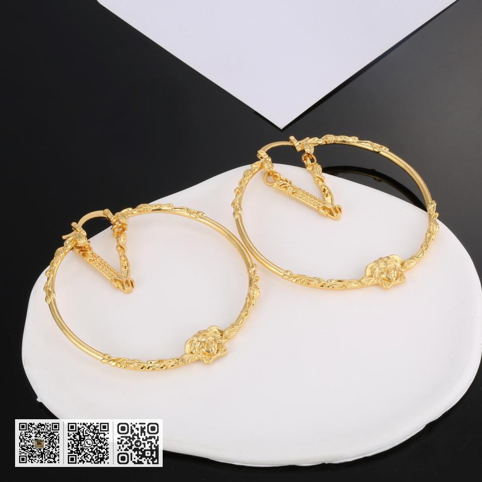 Versace人面浮雕耳环 - Image 3