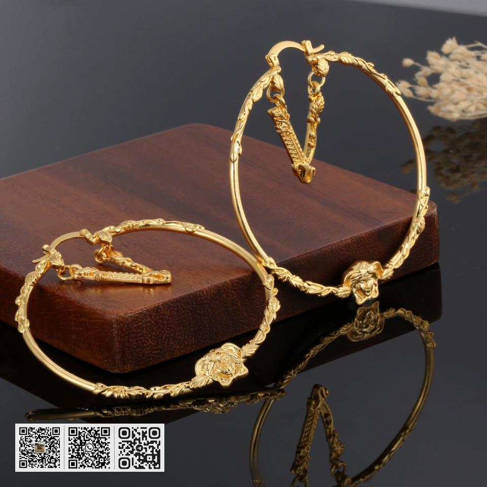 Versace人面浮雕耳环 - Image 5