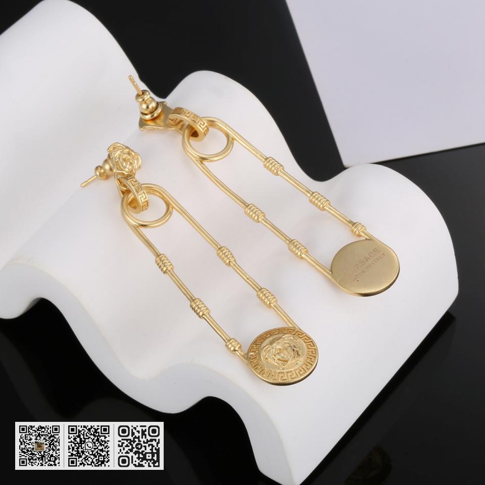 Versace大别针耳环 - Image 2