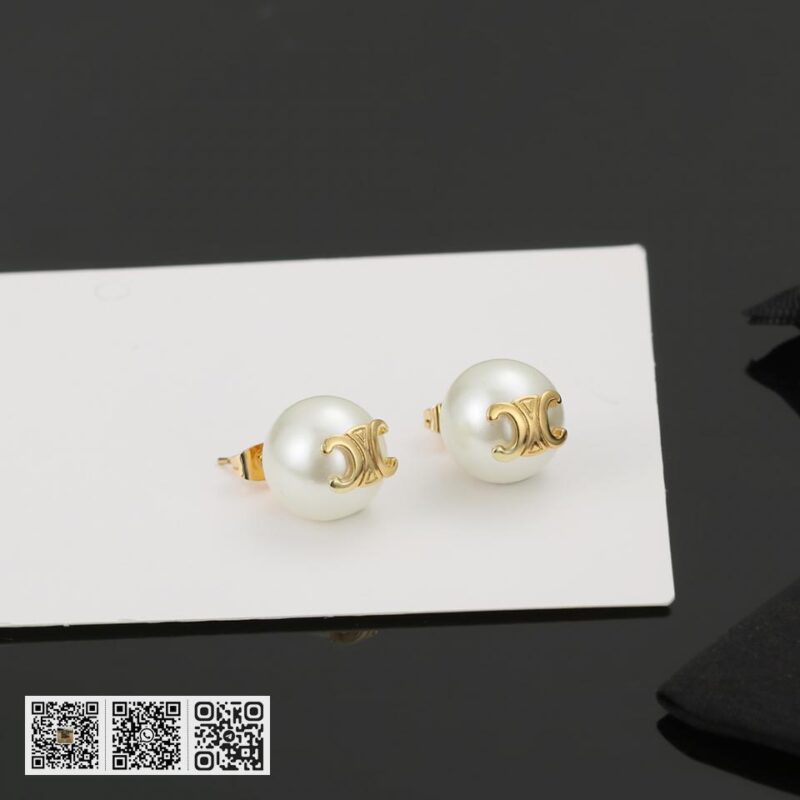Celine 全新凯璇门珍珠耳环 - Image 2