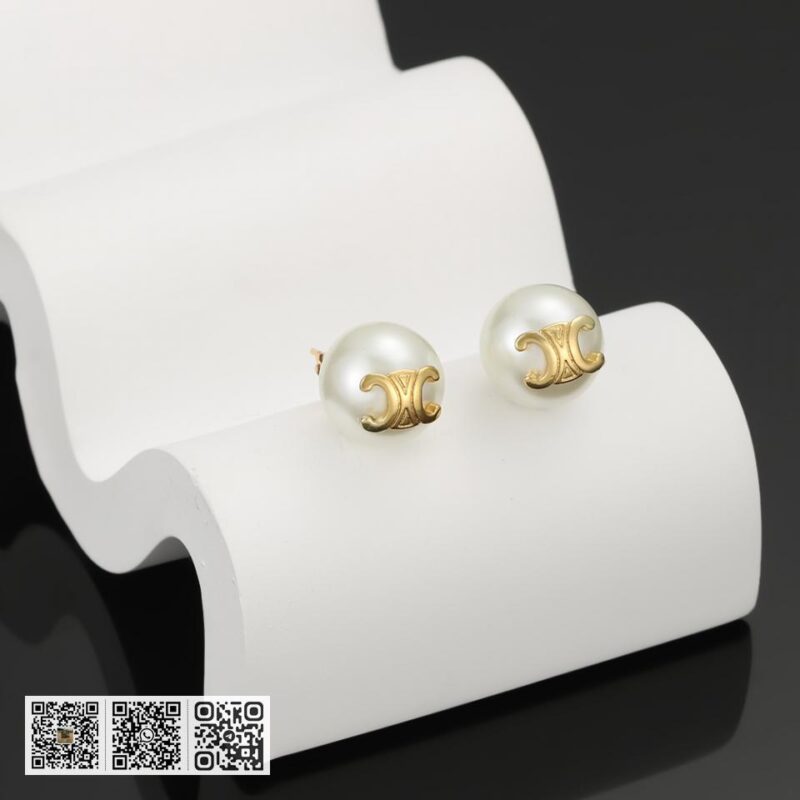 Celine 全新凯璇门珍珠耳环 - Image 5