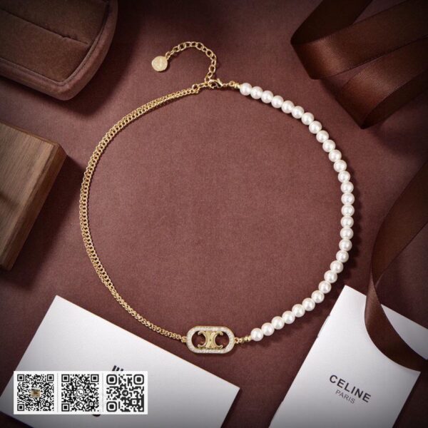 Celine 珍珠项链