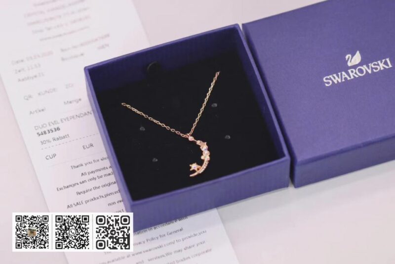 Swarovski 锁骨项链