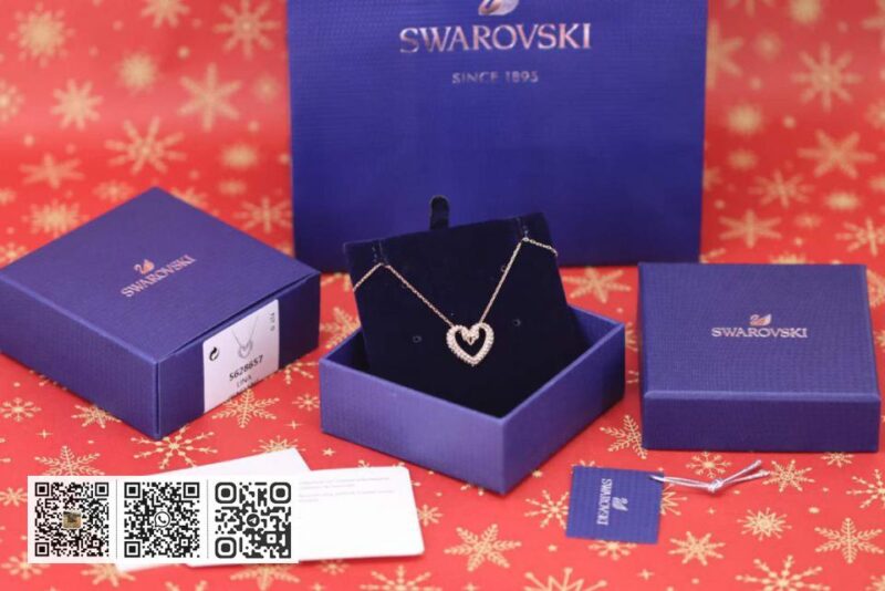 Swarovski 满钻锁骨项链