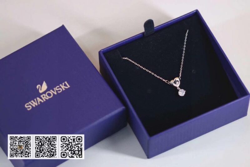 Swarovski 单钻锁骨项链 - Image 2