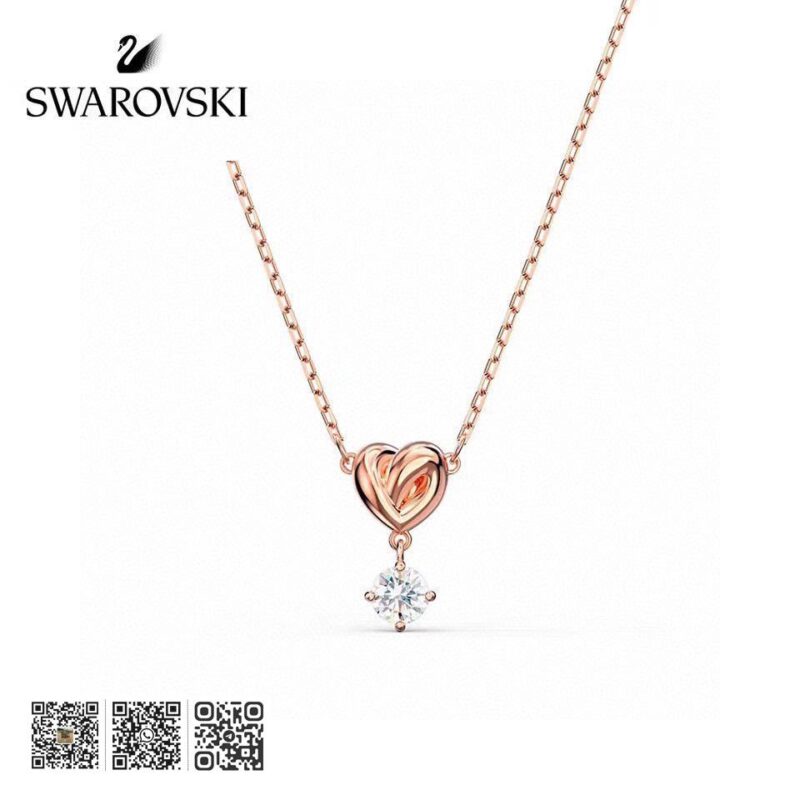 Swarovski 单钻锁骨项链 - Image 6