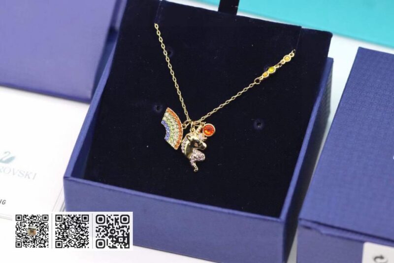 Swarovski 锁骨项链