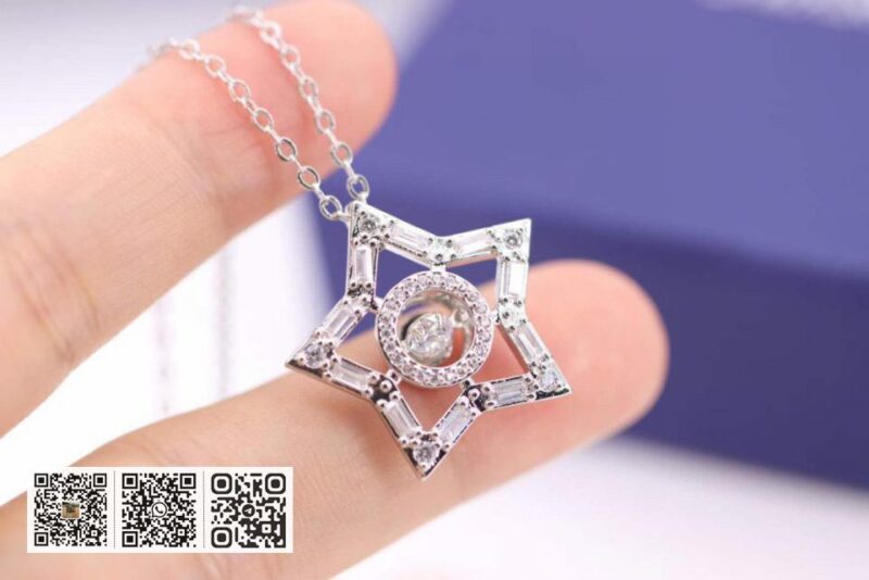 swarovski 星星锁骨项链 - Image 4