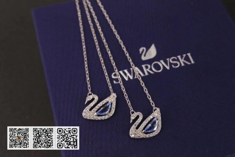 Swarovski 天鹅锁骨项链 - Image 4