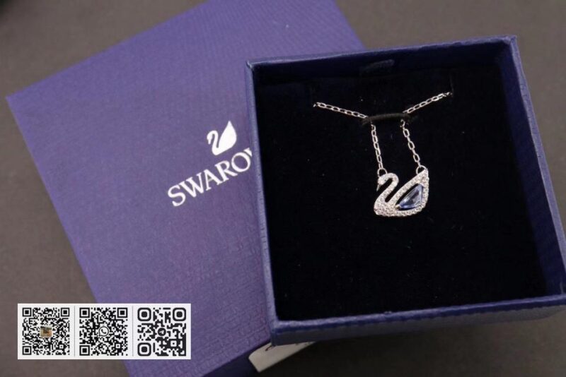 Swarovski 天鹅锁骨项链 - Image 8