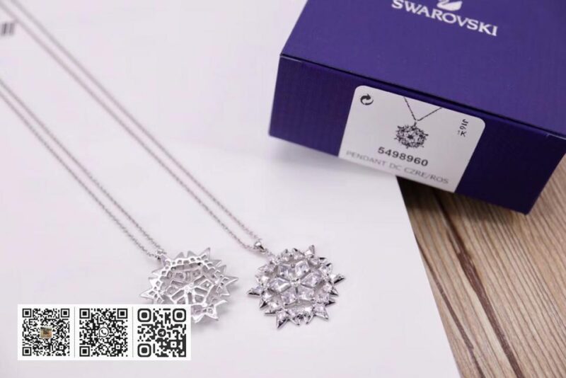 Swarovski 雪花锁骨项链 - Image 7