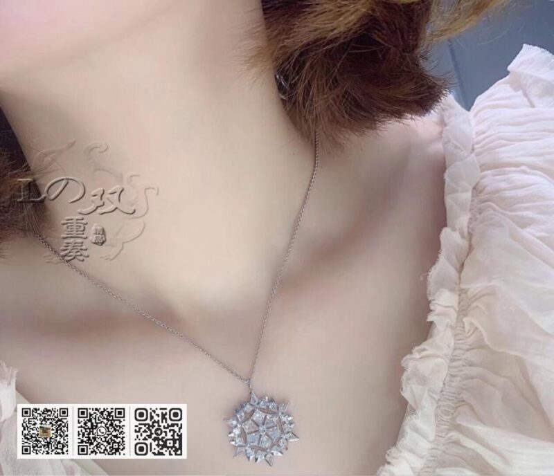 Swarovski 雪花锁骨项链 - Image 8