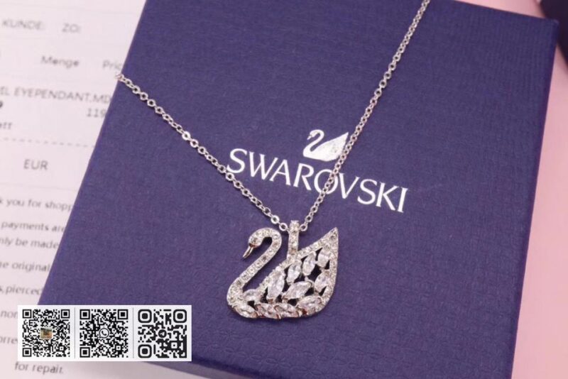 Swarovski 天鹅锁骨项链 - Image 2