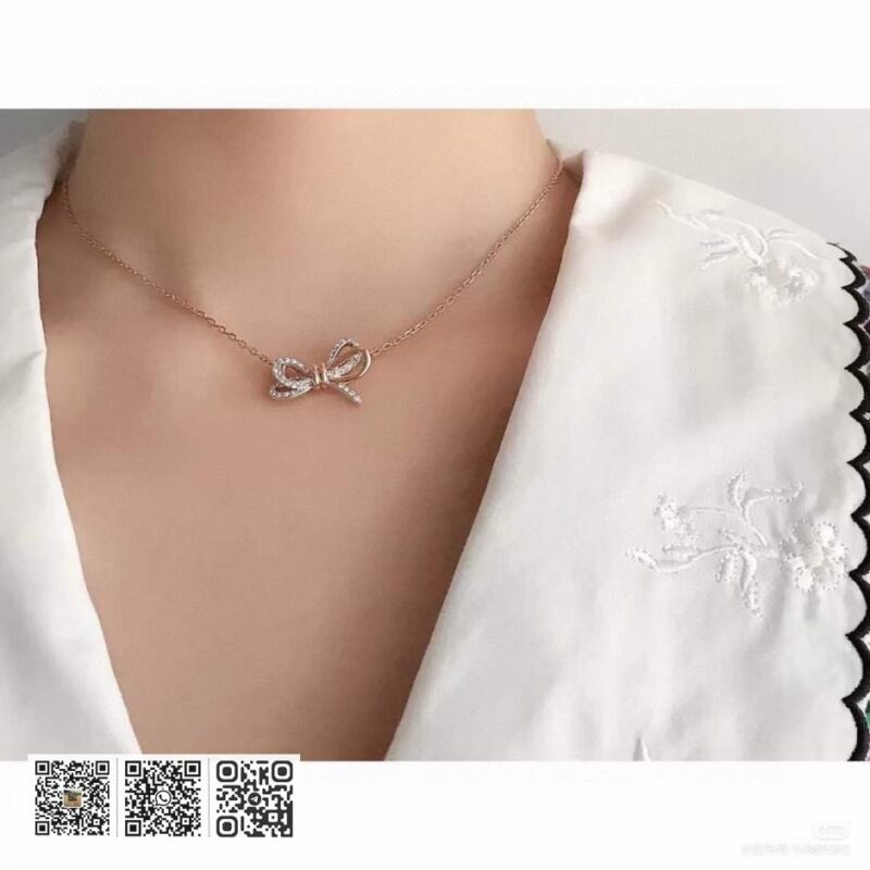 Swarovski 蝴蝶结项链 - Image 9