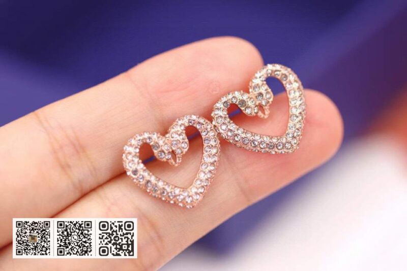 swarovski 天鹅耳钉 - Image 7