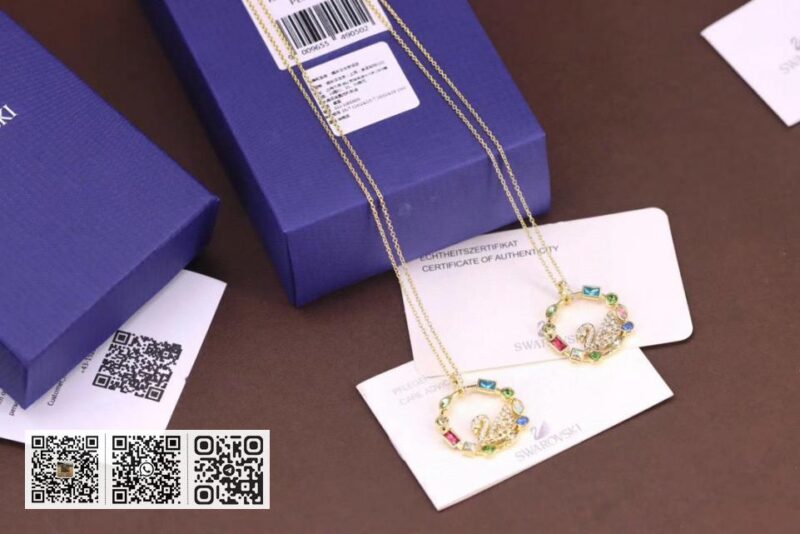 Swarovski 天鹅锁骨项链 - Image 3
