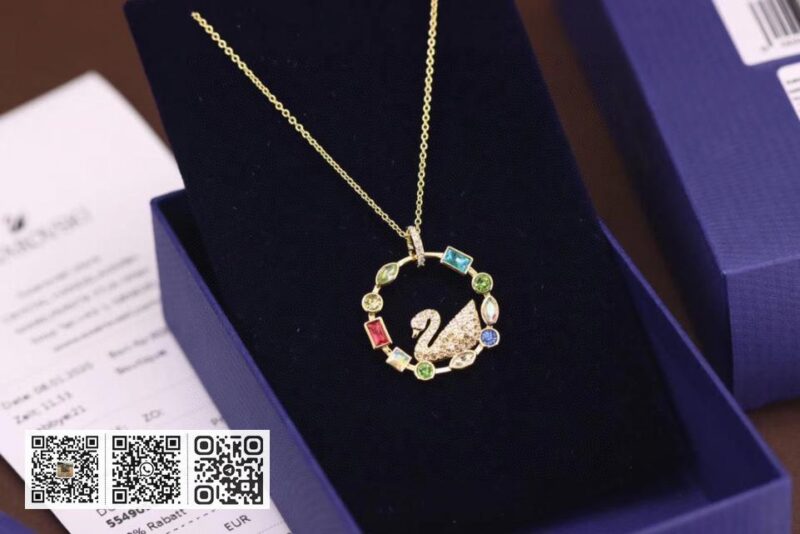 Swarovski 天鹅锁骨项链 - Image 7