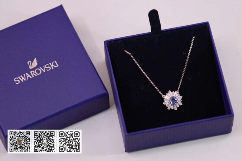 Swarovski 太阳花锁骨项链