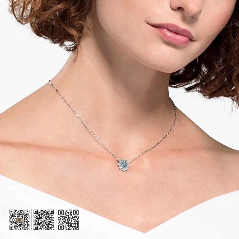 Swarovski 太阳花锁骨项链 - Image 8