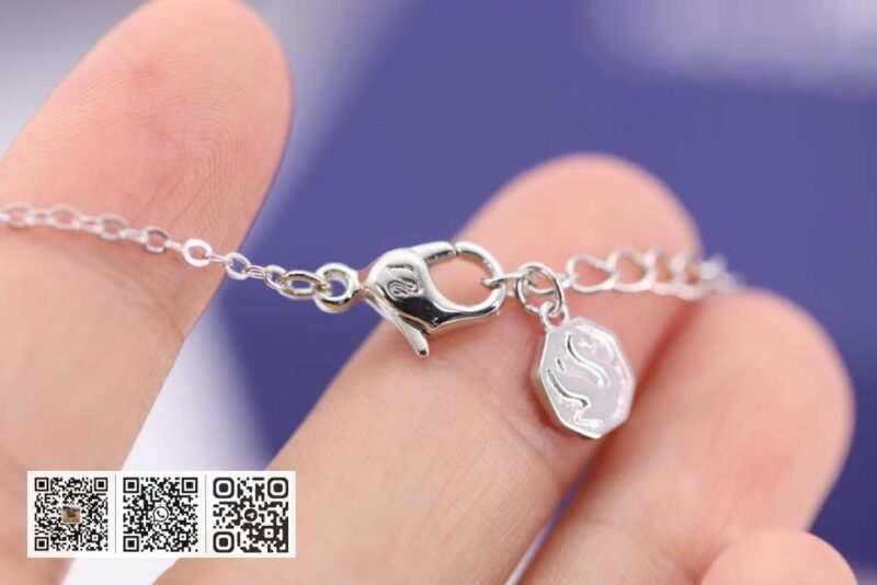swarovski 满钻锁骨项链 - Image 5